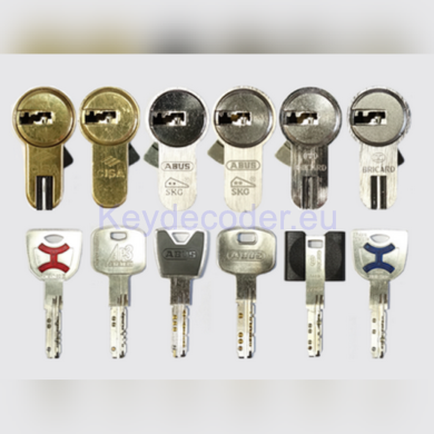 CISA ABUS BRICARD locks