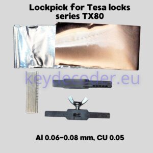 Lockpick TESA TX 80